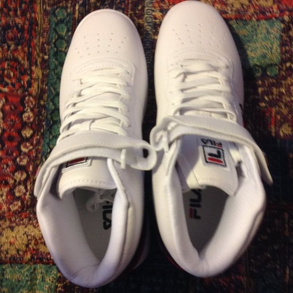FILA VULC 13 White Mid Sneakers - 11.5 - New in Box - Picture 7 of 13